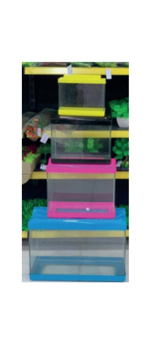 AKVARYUM 4'LÜ SET KAPALI KUTU